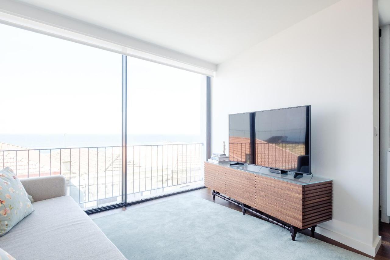 Boutique Rentals- Bliss By The Sea Apt- Ocean Views In Foz Beach Porto Kültér fotó